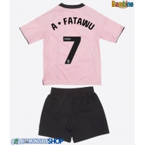 Maglie da calcio Leicester City Issahaku Fatawu #7 Terza Maglia Bambino 2025-26 Manica Corta + Pantaloni corti)